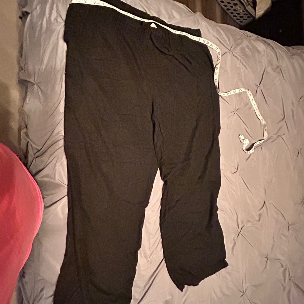 Old Navy Linen Black Pants